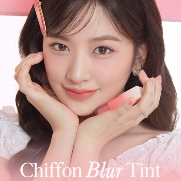 CLIO Chiffon Blur Tint [#21 Sugary Strawberry] - Image 2