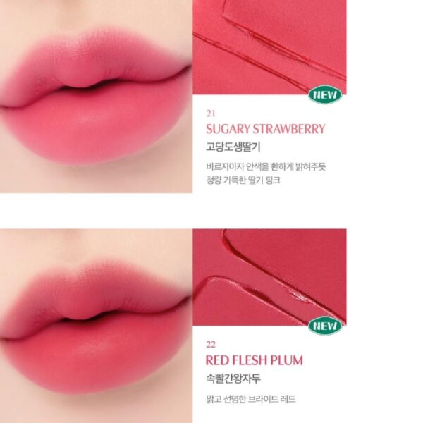CLIO Chiffon Blur Tint [#21 Sugary Strawberry] - Image 6