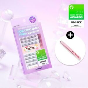 TOKTOK HARA Filtere Eyelash 200EA [#0.10-10mm] (+tweezer)