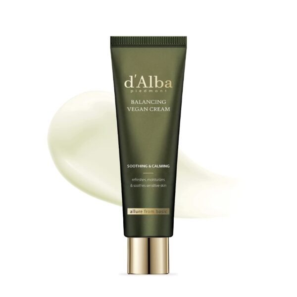 d'Alba Mild Skin Balancing Vegan Cream(+Cleanser 3 kit +Double Serum & Cream mini)