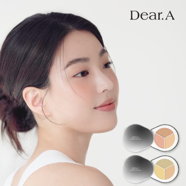 Dear.A Perfect Cover Concealer Palette + Puff Set [#C03] - Image 2