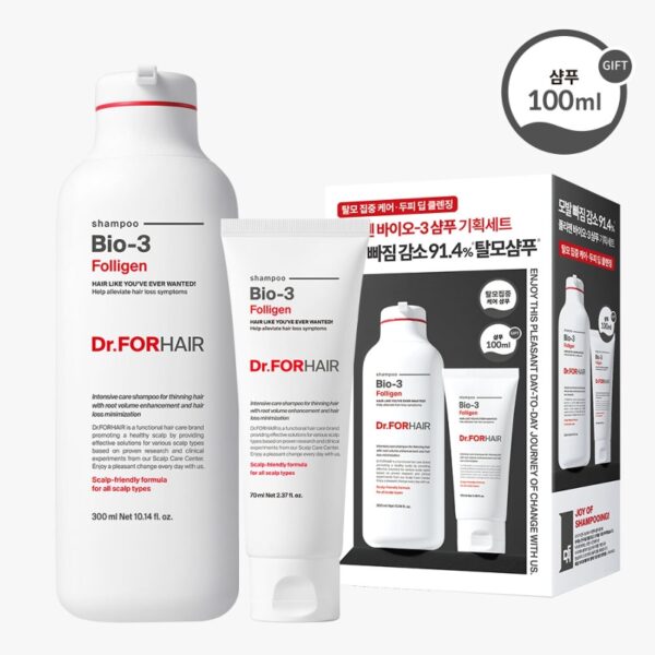 Dr.forhair Folligen Bio-3 Shampoo 400mL Special Set - Image 6