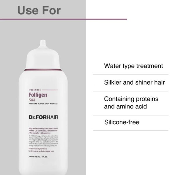 Dr. FORHAIR Folligen Silk Treatment 300ml - Image 4