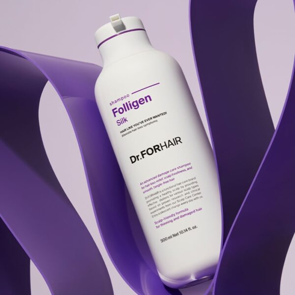 Dr. FORHAIR Folligen Silk Shampoo 500ml - Image 2