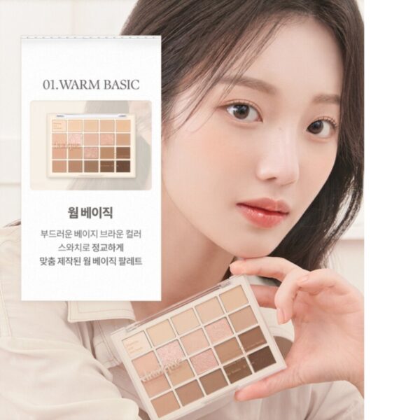 Dasique Mood Shadow Palette + Souffle Color Pot Set [#04 Light Lavender] - Image 4