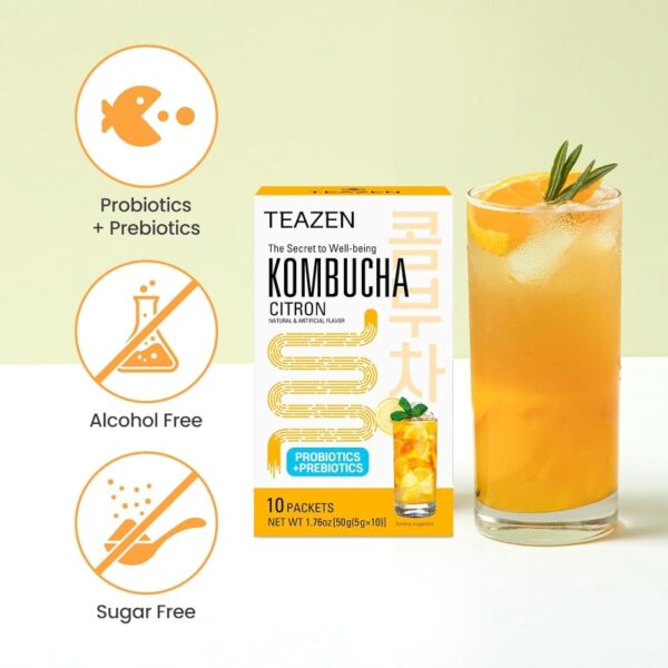 Teazen Kombucha Drink Mix [#Citron] - Image 3