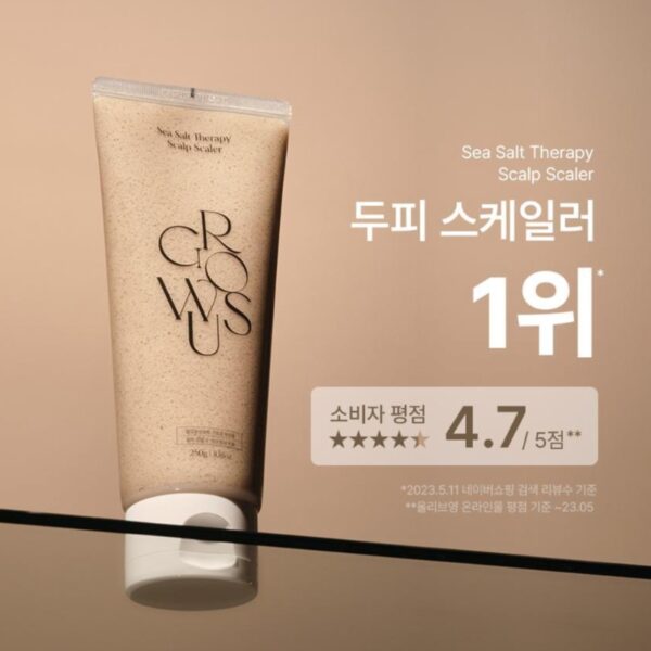growus Sea Salt Therapy Scalp Scaler Large Volume Special Set - Image 2