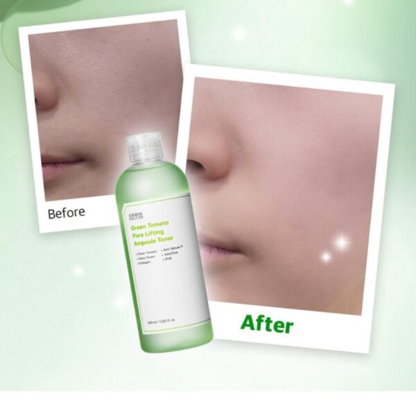 Sungboon editor Green Tomato Pore Lighting Ampoule Toner 350ml - Image 3