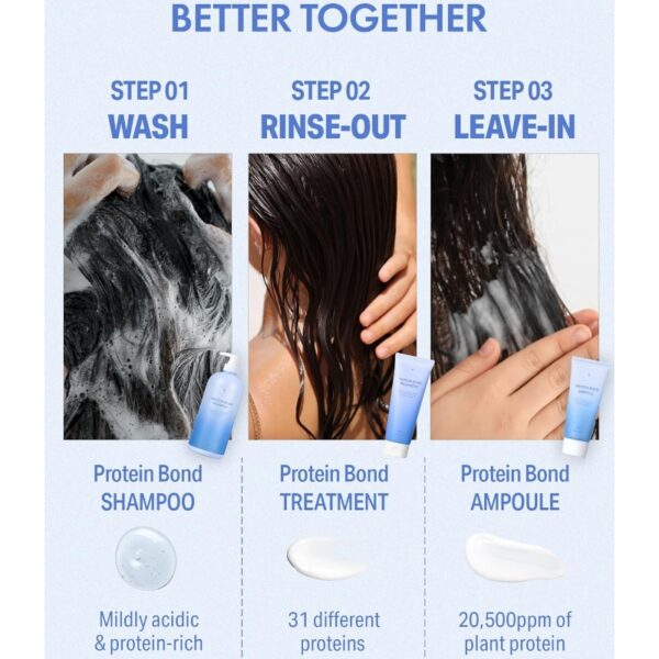 NEW💖 HAIR PLUS Velvet Protein Shampoo 500ml - Image 6