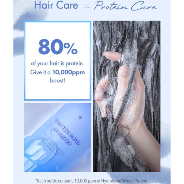 NEW💖 HAIR PLUS Velvet Protein Shampoo 500ml - Image 4