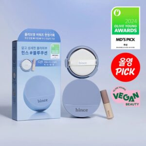 Hince Second Skin Mesh Matte Cushion [#23 SAND] (+Refill+Mini Concealer)