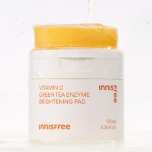 NEW💖 INNISFREE Vitamin C Green Tea Enzyme Brightening Pad 60P+10p (+Serum 7ml+PDRN ampoule 7ml)