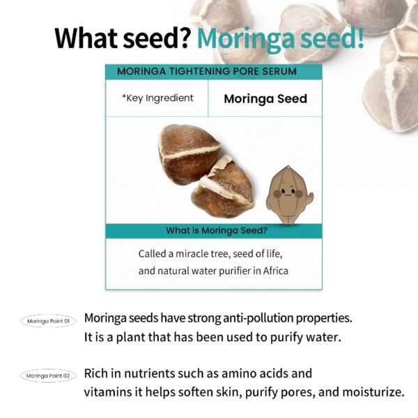 ilso Moringa Tightening Pore Serum - Image 5