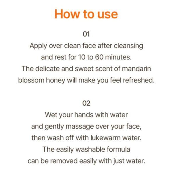 I'm from Mandarin Honey Mask - Image 6