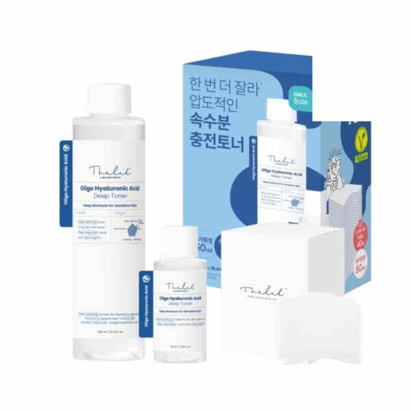 THE LAB by blanc doux BY BLANC DOUX Oligo Hyaluronic Acid Deep Tone Set (+cotton)