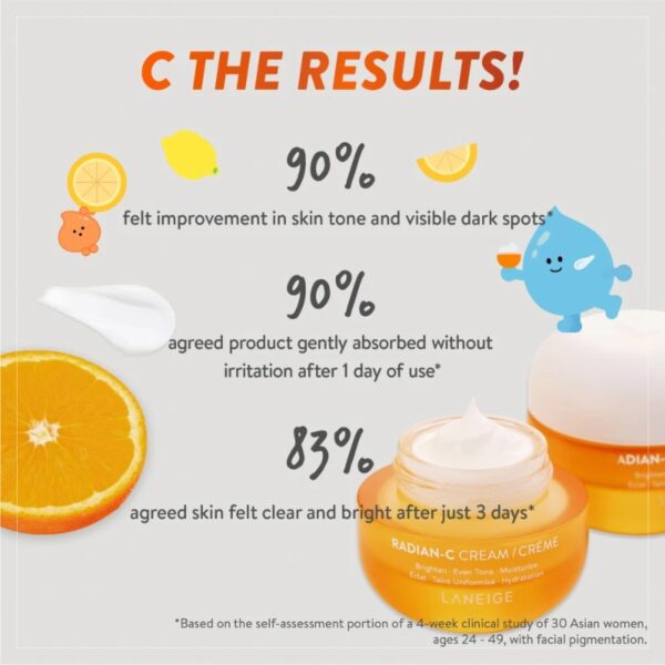 LANEIGE Radian-C Cream 30ml (+Cream 20ml) - Image 3