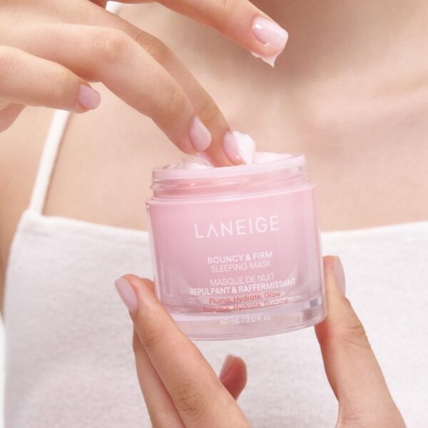 LANEIGE Bouncy&Firm Face Sleeping Mask 60ml (+20ml+SunCream 20ml) - Image 3