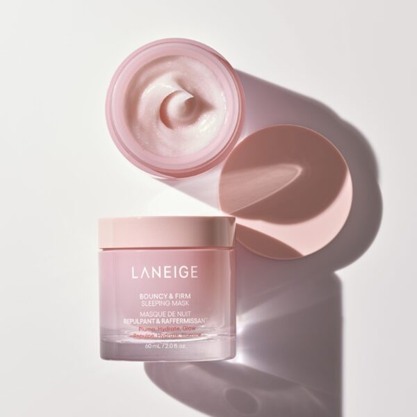 LANEIGE Bouncy&Firm Face Sleeping Mask 60ml (+20ml+SunCream 20ml) - Image 5