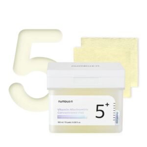numbuzin No. 5 Glutathione Vitamin-Niacinamide Concentrated Pad