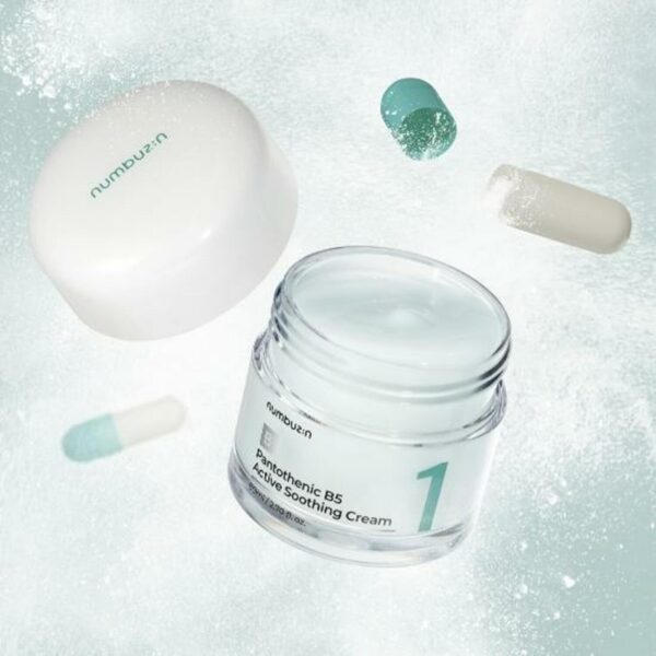 numbuzin No. 1 Pantothenic B5 Active Soothing Cream 80ml Double Pack - Image 2