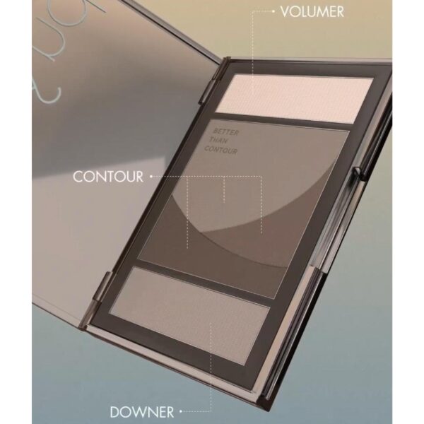 rom&nd Better Than Contour Special Set [#2 Colors] (+finger puff + nose brush) - Image 3