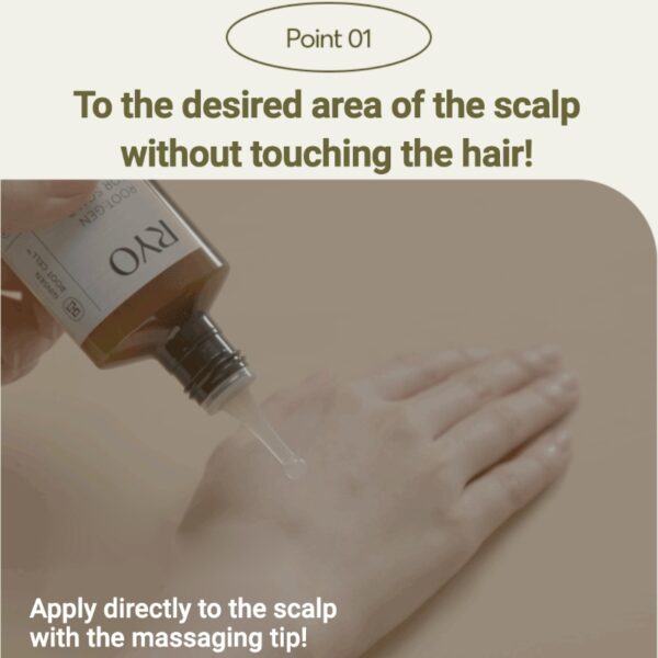 Ryo Root:Gen Hair Loss Care Scalp Essence - Image 4