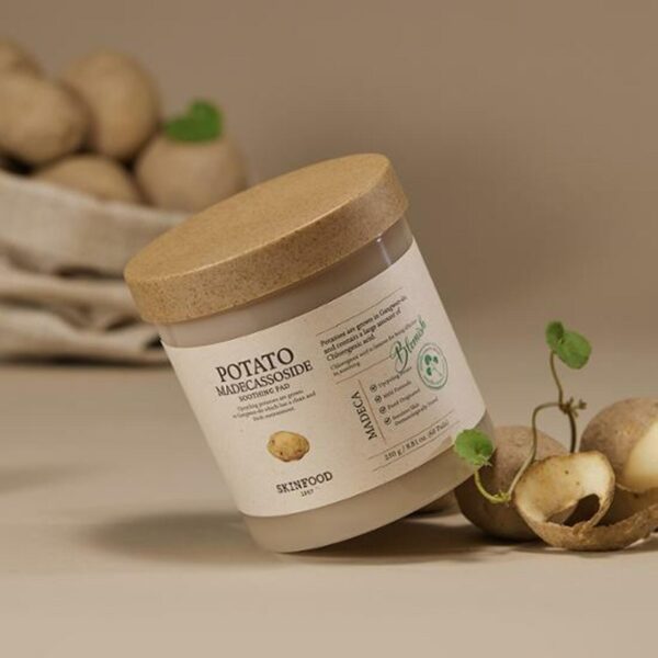 SKINFOOD Potato Madecassoside Soothing Pad Refill 30pads - Image 2