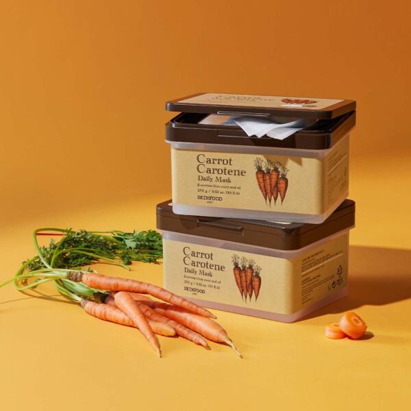 SKINFOOD Carrot Carotene  Daily Mask [30 Masks] - Image 3