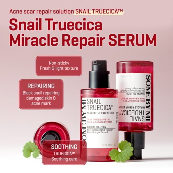 NEW💖 SOME BY MI Snail Truecica Miracle Repair Serum - Image 3