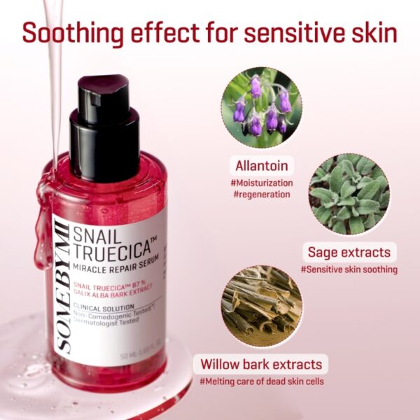 NEW💖 SOME BY MI Snail Truecica Miracle Repair Serum - Image 4