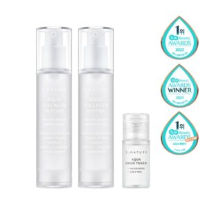 S.Nature Aqua Collagen Peptide Triple Gel Essence Serum Duo Special Set (+toner)