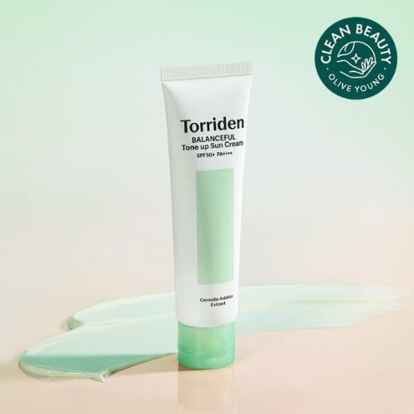 Torriden BALANCEFUL Cica Tone-Up Sun Cream SPF50+ Broad Spectrum