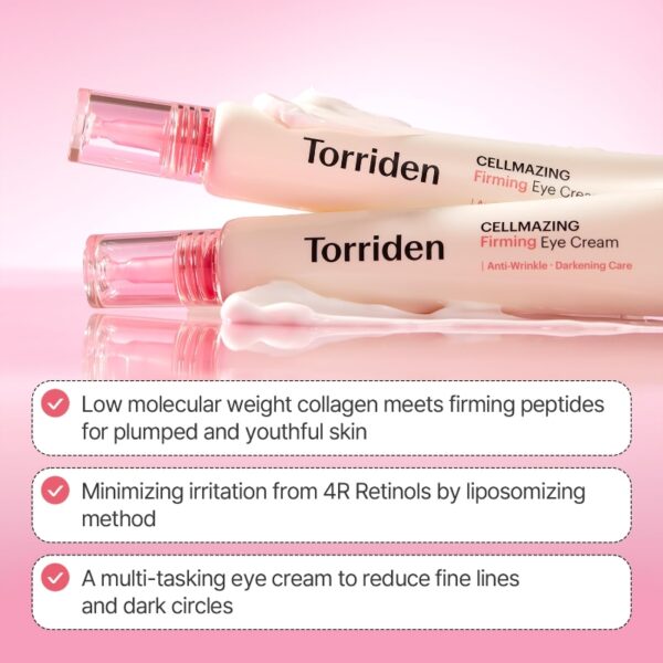 Torriden Cellmazing Firming Eye Cream 30mL Special Set (+Eye Massager) - Image 3