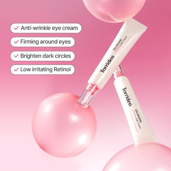 Torriden Cellmazing Firming Eye Cream 30mL Special Set (+Eye Massager) - Image 5