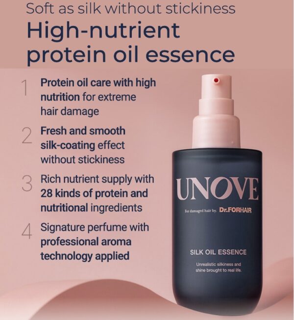Unove SILK OIL ESSENCE [#2 Type] - Image 5
