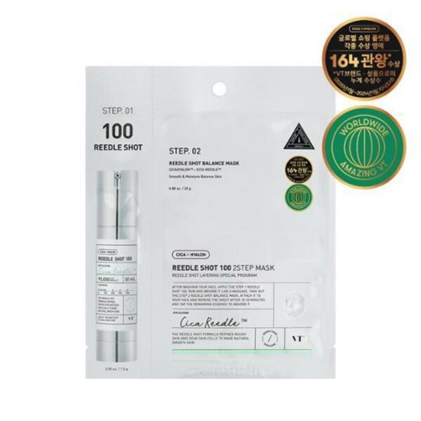 VT Cosmetics Reedle Shot 100 2Step Mask Sheet [#5 masks]