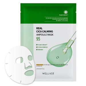 WELLAGE Real Cica Calming 95 Ampoule Mask