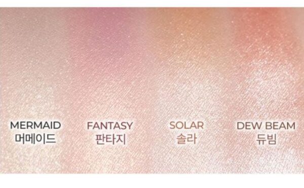 wakemake Glow Contouring Highlighter Palette Brush Set [#2 Colors] - Image 6