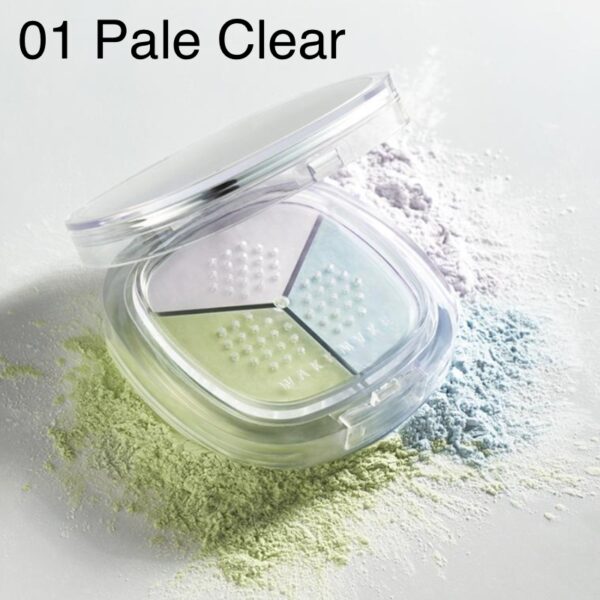 WAKEMAKE Stay Fixer Multi Color Powder Brush Set [#3 Colors] - Image 4
