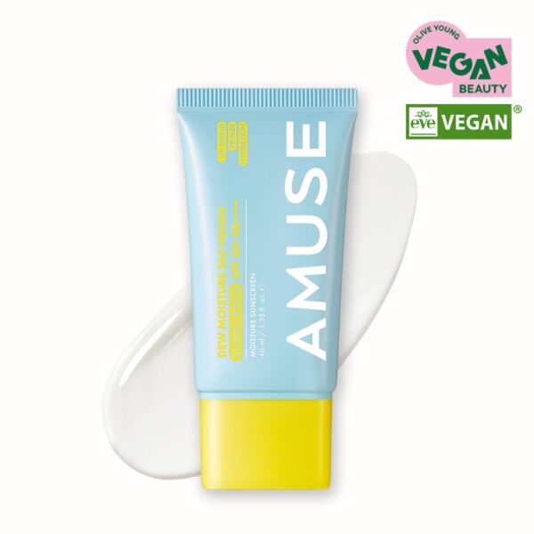 AMUSE Dew Moisture 365 Vegan Sunscreen 40ml+10ml Set - Image 2