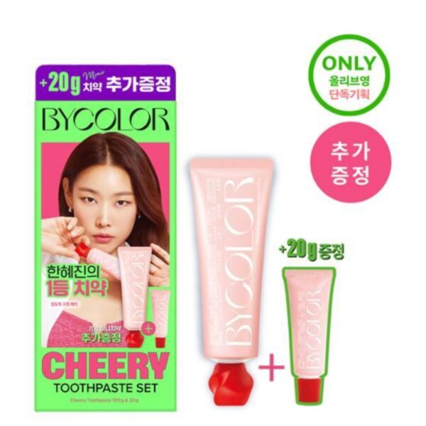 Bycolor Toothpaste 100g+20g Set [#Cheery] (+20g)