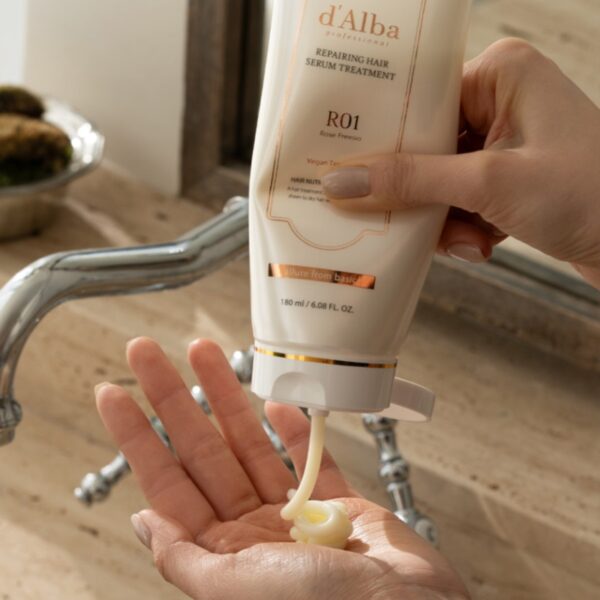 d'Alba Professional Reparing Hair Serum Treatment #R01 Rose Freesia - Image 4