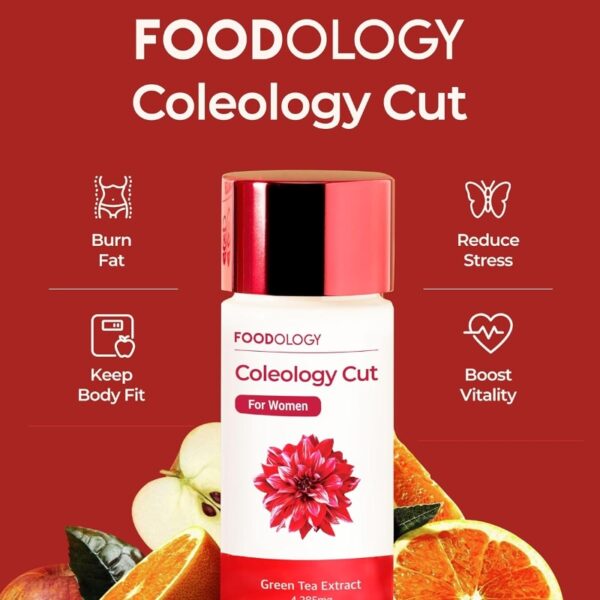 FOODOLOGY Coleology 600mg PRO 30 Tablets Set (+Apple Cider Vinegar Crispy Peach 3 Sticks) - Image 2