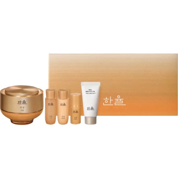 Hanyul Geuk Jin cream 50ml special anti aging wrinkle Elastic set (+Gift Bag)