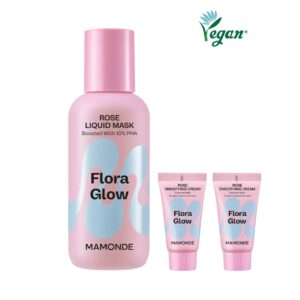 NEW MAMONDE Rose+Pha Liquid Mask Set (+Cream 50ml)