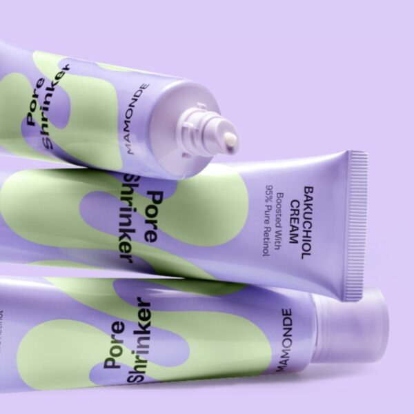 Mamonde Pore Shrinker Bakuchiol Cream 60mL [+30mLx2] - Image 3