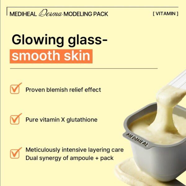 MEDIHEAL Derma Modeling Pack DUO [#2 Type](+VT Reedle Shot 300 1box) - Image 5