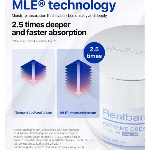 Real Barrier Extreme Cream 70ml 1+1 Set (+Sun Cream 10ml) - Image 4