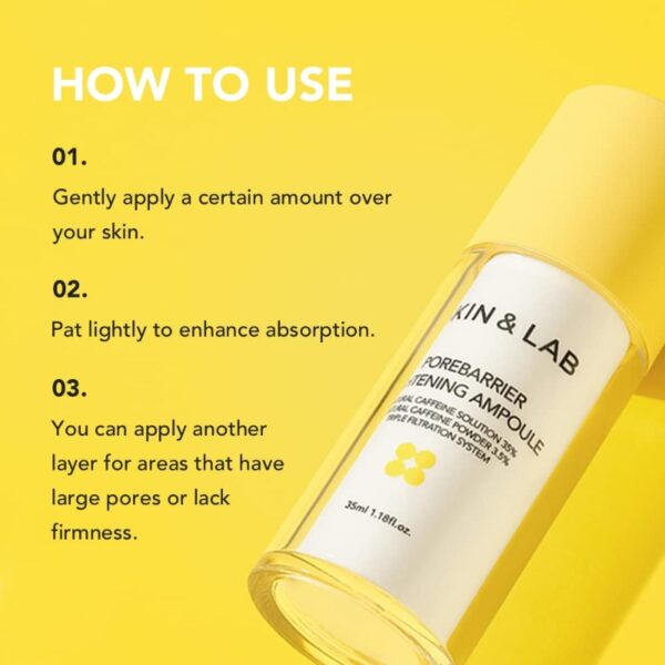 NEW💖 SKIN&LAB Porebarrier Tightening Ampoule - Image 5