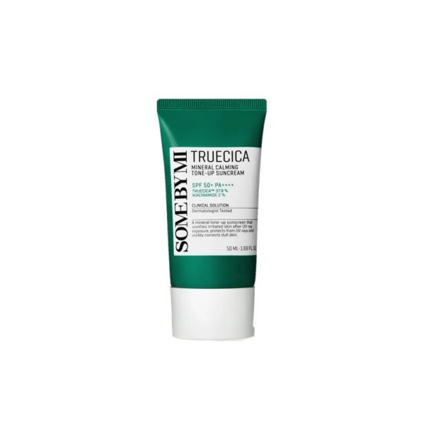 SOME BY MI NEW💖 Truecica Mineral Calming Tone-Up Suncream SPF50+ PA++++ Broad Spectrum